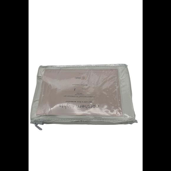 Northern Nights 440TC 100% Cotton Pillow Shams White - Picture 1 of 1